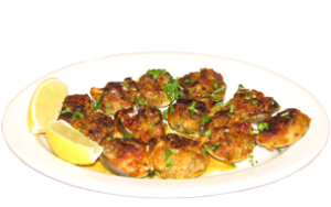 Order Stuffed (Baked) Clams food online from Sabor Latino store, The Bronx on bringmethat.com