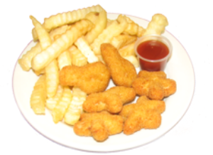 Order Chicken Nuggets & French Fries food online from Sabor Latino store, The Bronx on bringmethat.com
