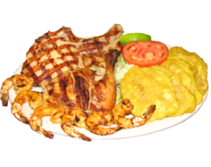 Order Grilled sampler 2 Items food online from Sabor Latino store, The Bronx on bringmethat.com