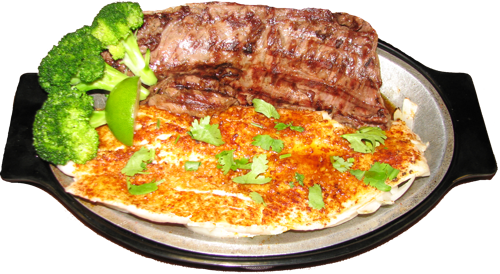 Order Churrasco skirt steak and broiled fish food online from Sabor Latino store, The Bronx on bringmethat.com