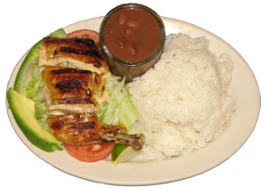 Order Mojito grilled chicken dinner food online from Sabor Latino store, The Bronx on bringmethat.com