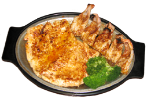 Order Broiled chicken & shrimp food online from Sabor Latino store, The Bronx on bringmethat.com